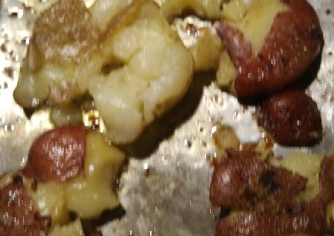 Smashed Potatoes oven