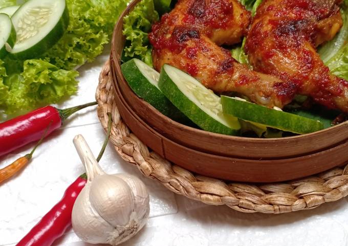 Resep Ayam Bakar Bumbu Rujak Oleh Nuning Andriani Cookpad