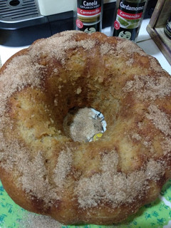 Una foto de Bundt de Manzana