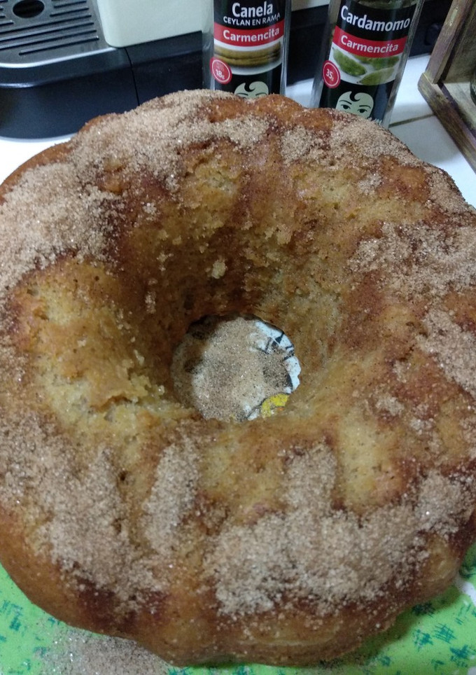 Una foto de Bundt de Manzana