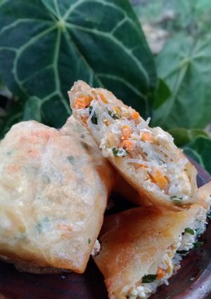 Foto resep Martabak lumpia telur isi mietau