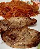 Filetes de contramuslos de pavo en AirFryer