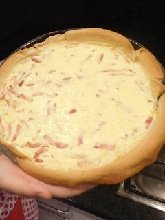 Una foto de Quiche de Beicon y Queso