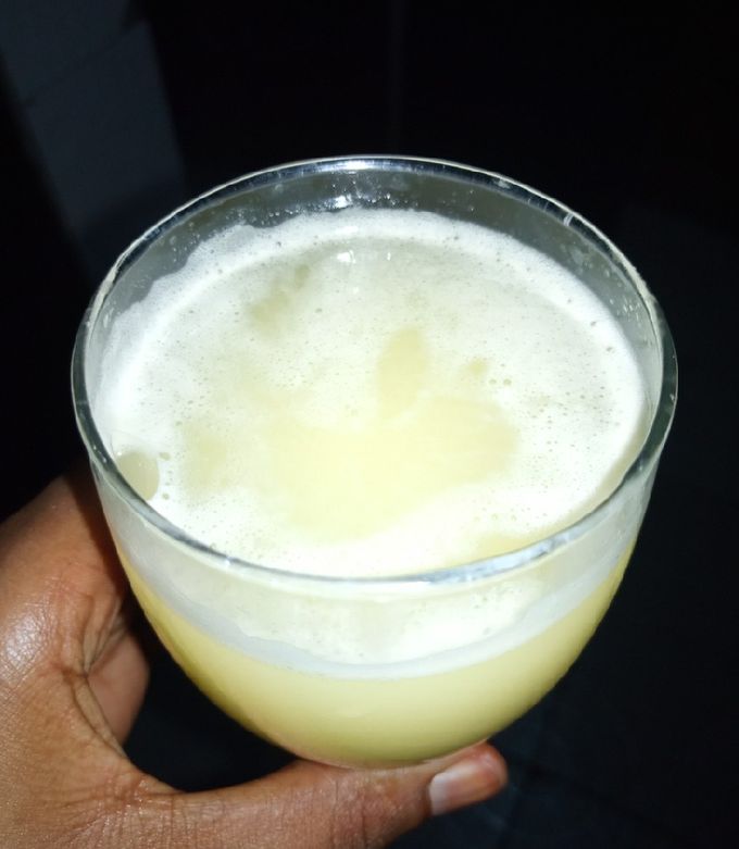 A picture of Cashew fruits juice.
