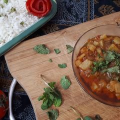 A picture of Aloo ki chutney/aloo ka salan.