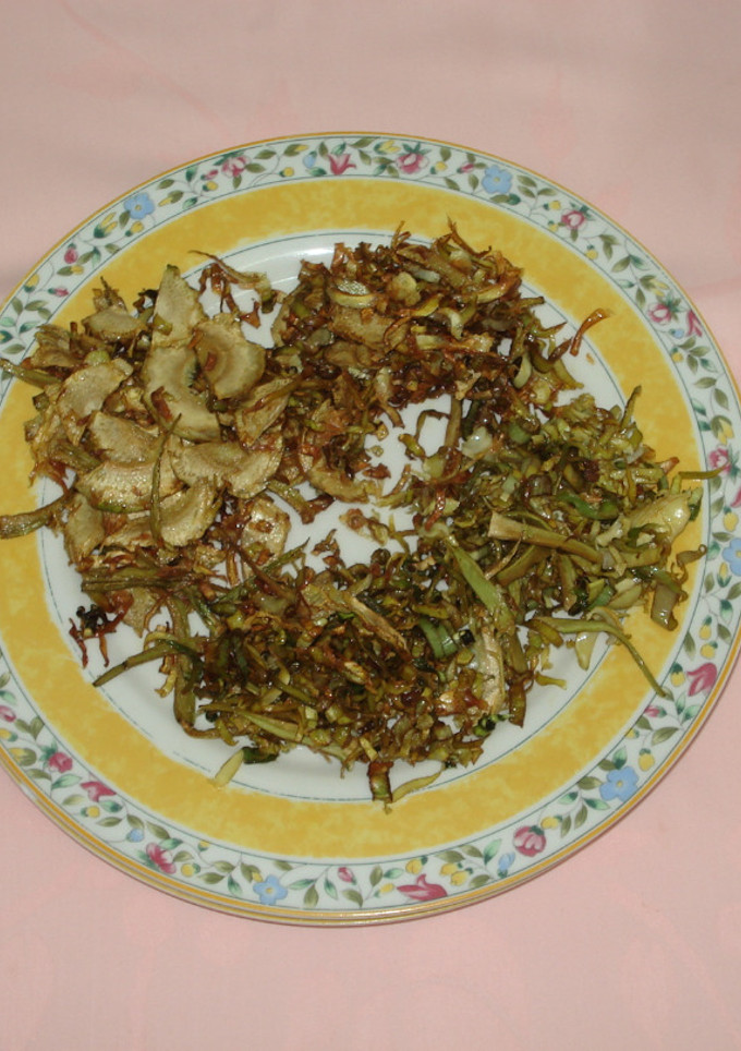 Una foto de Alcachofas fritas