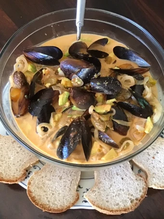 Recipe California Farm Mussel Salad which Delicious