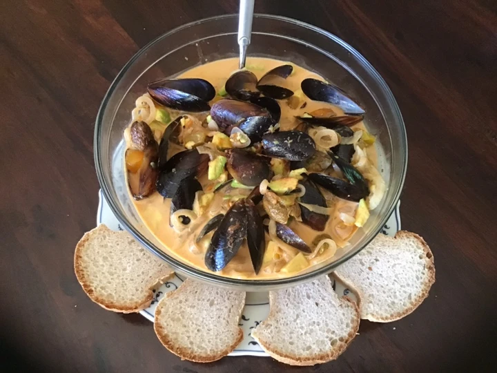 Recipe California Farm Mussel Salad which Delicious