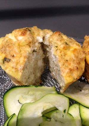 Une photo de Muffin chou fleur feta