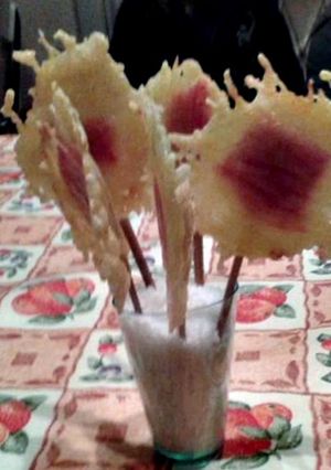 Una foto de Piruletas saladas
