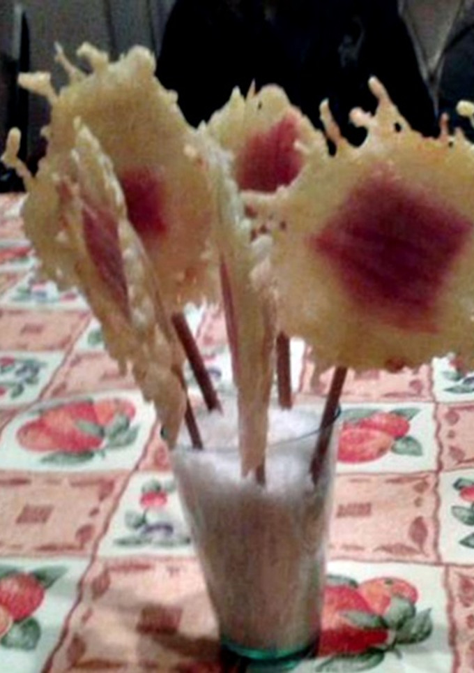 Una foto de Piruletas saladas