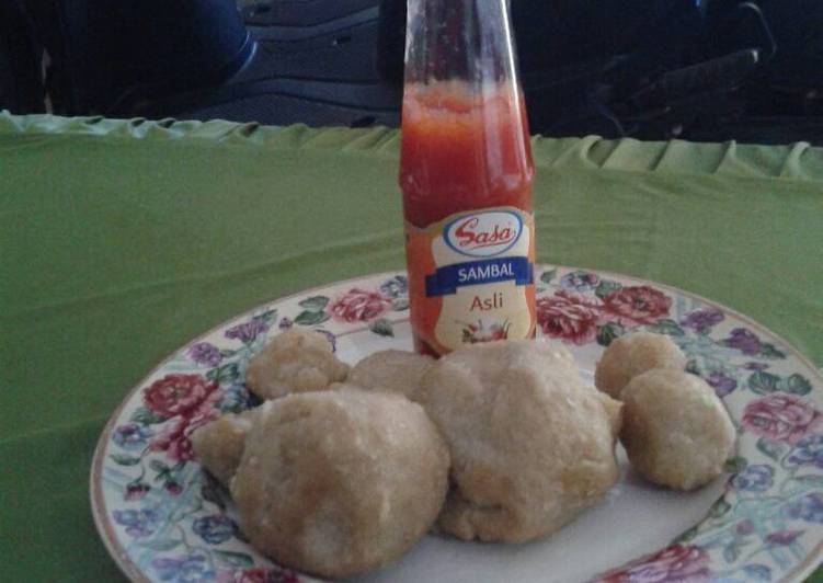 Cara memasak Bakso temor/ tempe Lezat