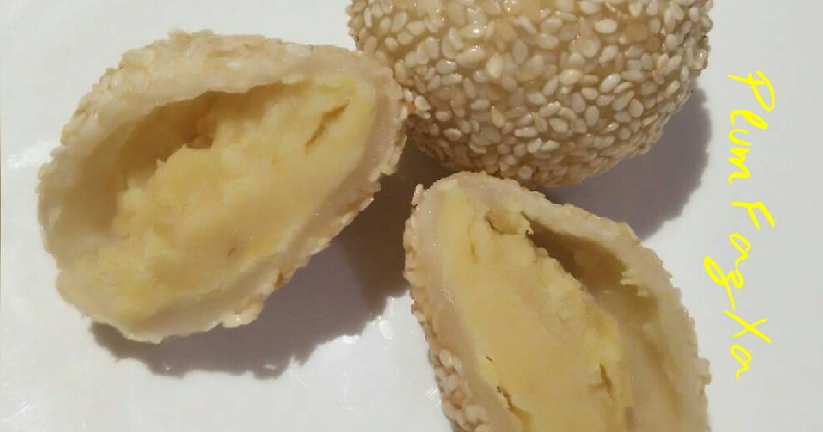 Resep Onde Onde Isi Kacang Ijo Kupas Oleh Shinta Harsya Cookpad