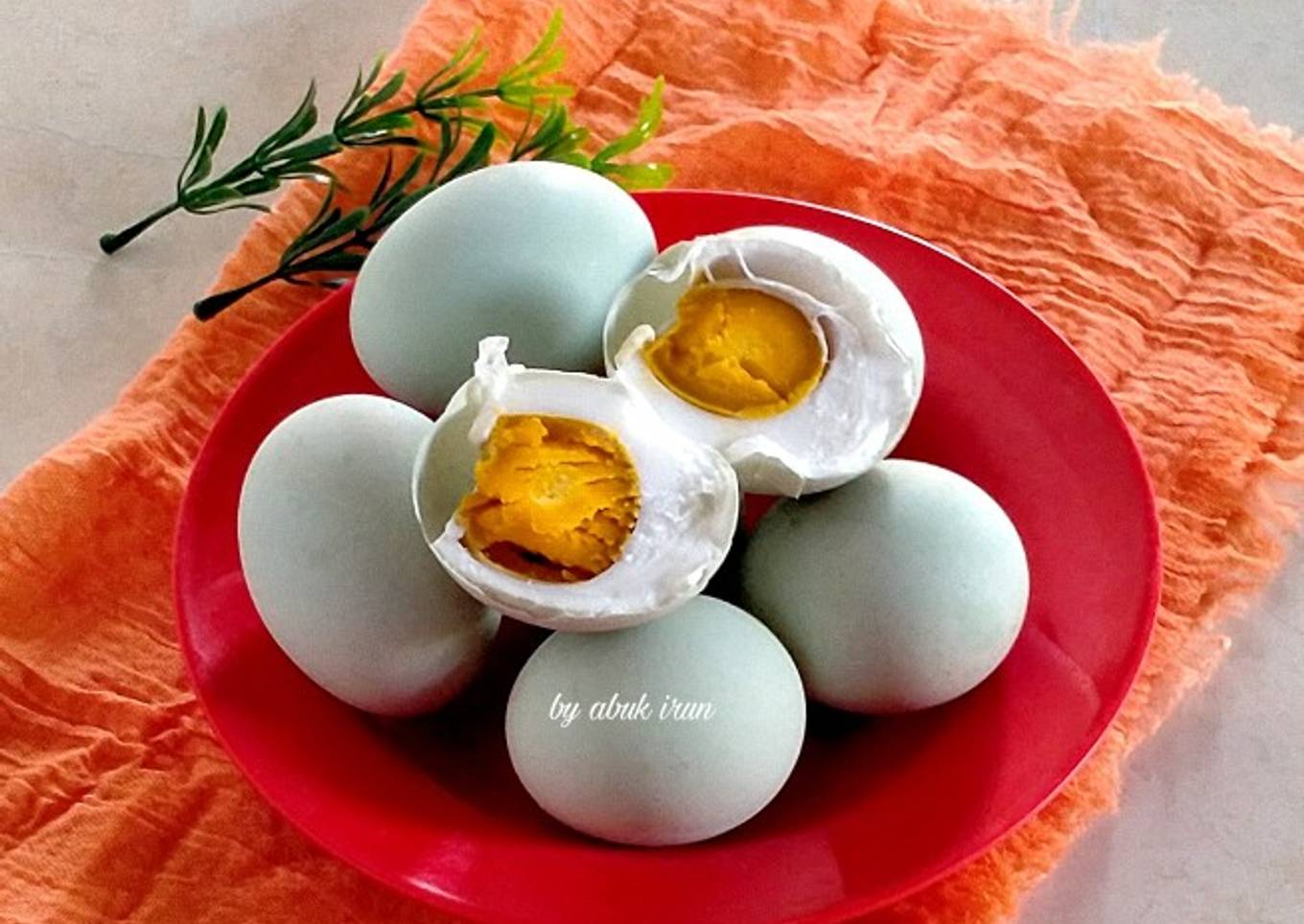 Telur Asin berRempah Homemade