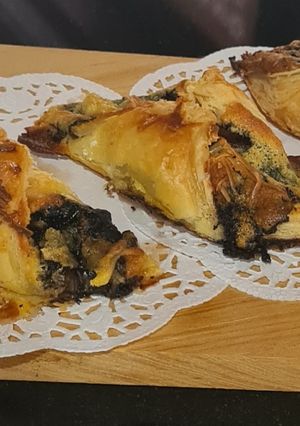 Foto resep Custard banana puff