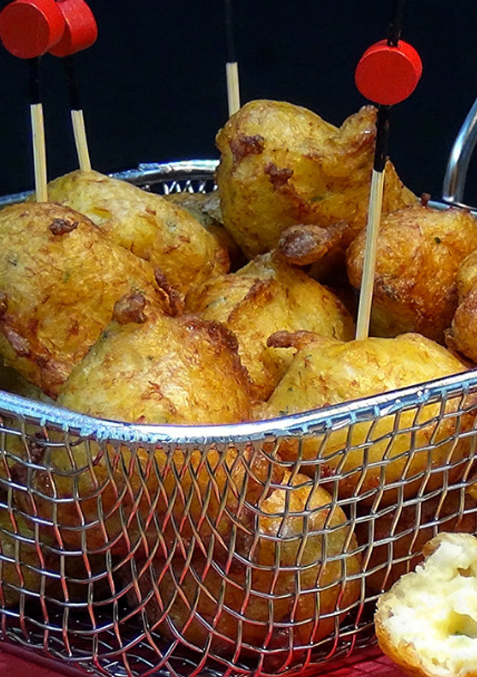 Una foto de Buñuelos de Bacalao