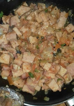 Una foto de Chuletas a la mexicana