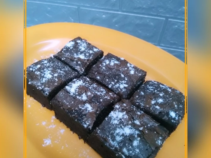Langkah Mudah untuk Membikin Resep Fudgy shiny brownies yang Lezat Anti Ribet, Mantap Sekali