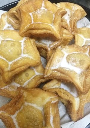 Una foto de Pastelitos con discos de empanadas