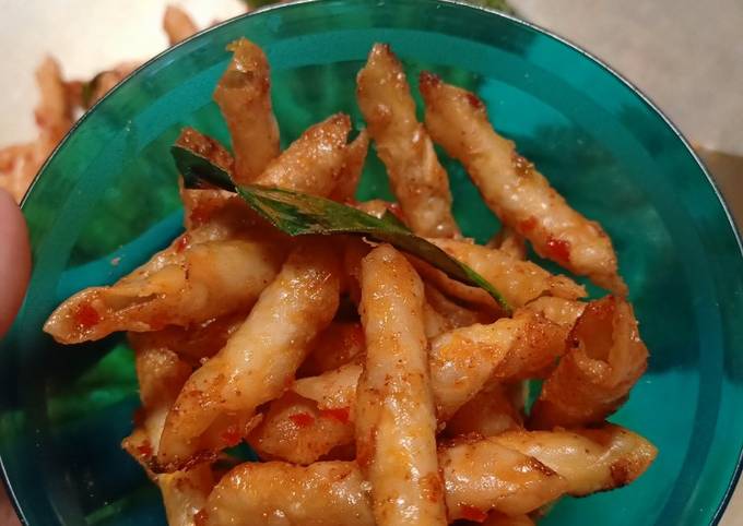 Bagaimana Menyiapkan Kacang Umpat Pedas Manis Anti Gagal