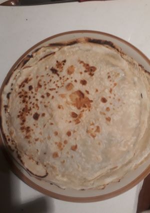 Una foto de Panqueques envueltos en manjar