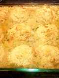 Roasted chicken and biscuit casserole