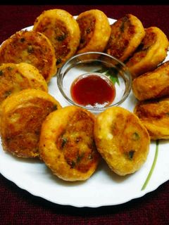 পিনহুইল সমোসা (pin wheel samosa recipe ion Bengali) রেসিপির প্রধান ছবি