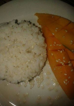 Foto resep Sticky manggo rice
