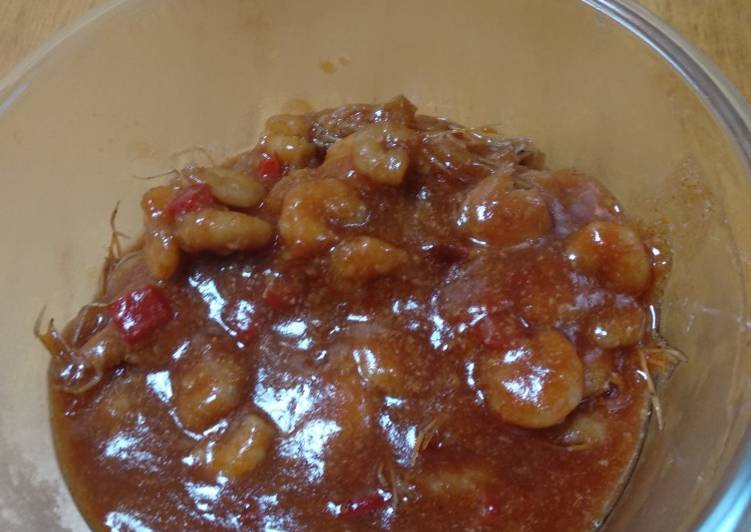Cara Gampang Membuat Udang Saus Padang Anti Gagal