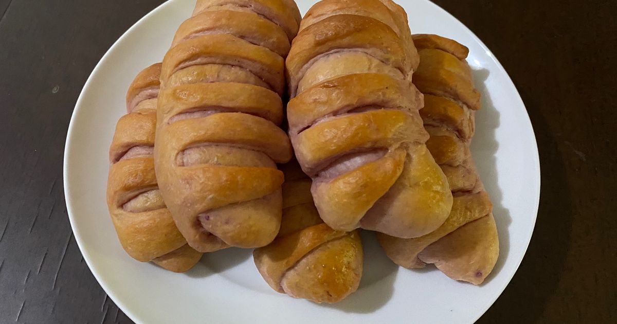Origin Roti Ube Resep ube roti rumahan enak dan mudah - Cookpad