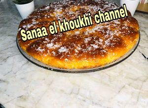 صورة لوصفة كرواصة بعجينة المسمن على طريقة سناء الخوخي