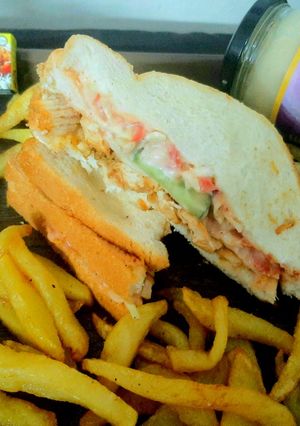 A picture of Chicken sandwich.