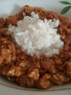 Una foto de Pavo al curry y canela