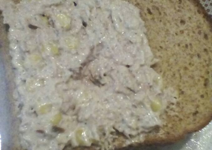 Tuna Sweet Corn Sandwich Filling