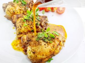 Foto principal de Contramuslos de pollo horneados con especias