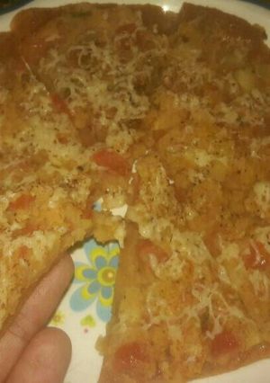 A picture of Twisty Healthy Pizza.