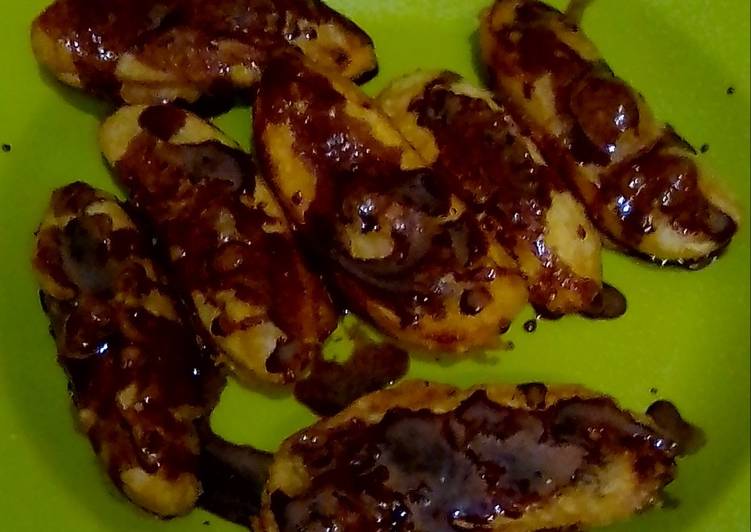 Pisang ciprat Chocolatos