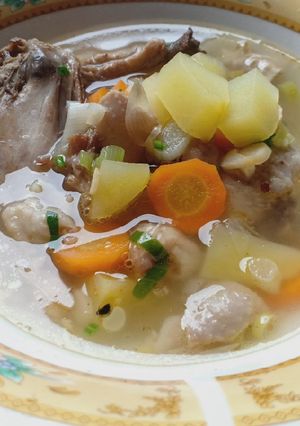 Foto resep Sup tulang ayam