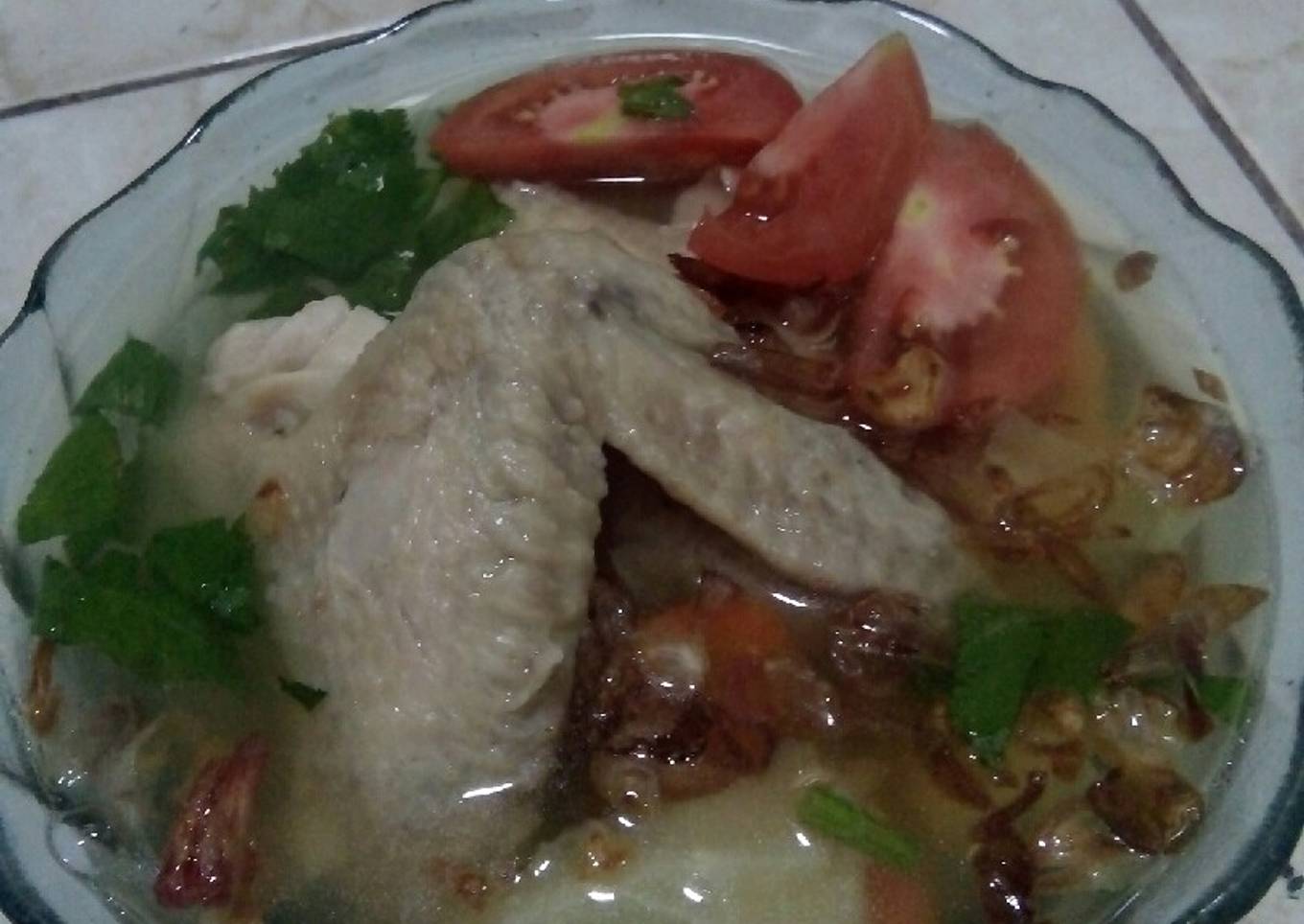 Sup Bening Sayap Juara