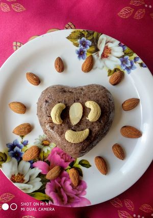 A picture of Ragi Halwa.