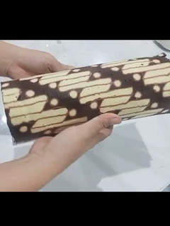 Foto resep Roll cake brownies batik