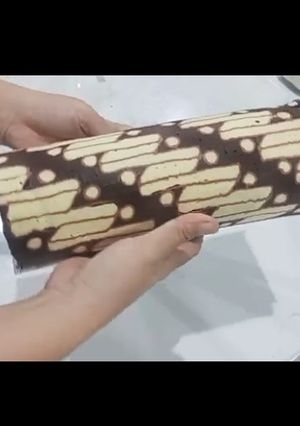 Foto resep Roll cake brownies batik