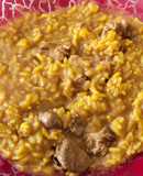 Arroz con higaditos de pollo
