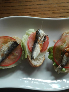 Una foto de Pintxo de xouviña rabiosa