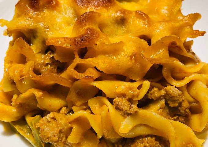 Recipe of Perfect Quick and Easy Turkey 🦃 Noodle 🍜 Casserole 🥘