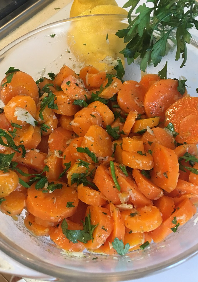 Una foto de Ensalada marroquí de zanahorias