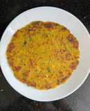 Leftover Basmati Aloo Pyaz Rice Pulao Paratha