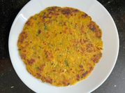 A picture of leftover aloo methi