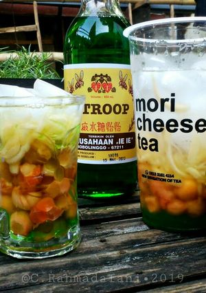 Foto resep Es Buah 3 Bahan (Simpel)