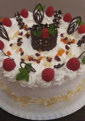 Oroszkrém torta recept fotója